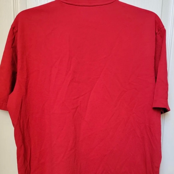 Apple Inc Red Logo Employee T-Shirt Large - Picture 5 of 5